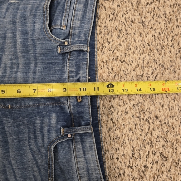 White House Black Market Distressed Jeans Hi Rise The Skinny Ankle Size 4 - Picture 16 of 16